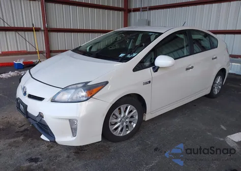 2013 Toyota Prius Plug-In из США, поврежденный, VIN JTDKN3DP8D3042844
